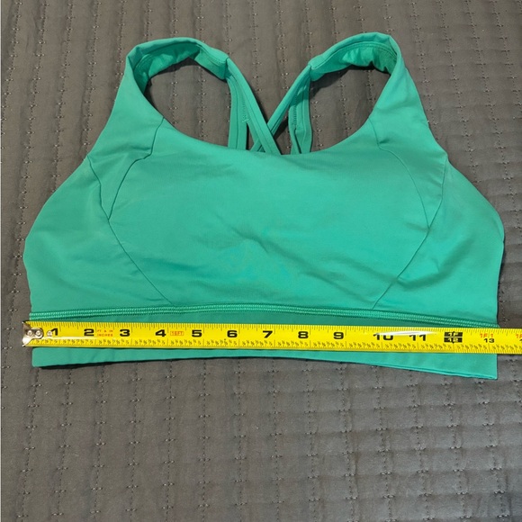 lululemon athletica energy bra Very Green Crossback Sports Bra - Picture 7 of 8